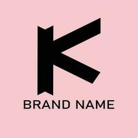 lettera K linea logo design. vettore astratto logo design modelli. utilizzabile per attività commerciale e il branding loghi. piatto vettore logo design modello elemento.