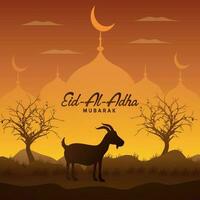 eid al adha vettore