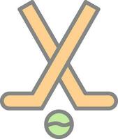 hockey bastone vettore icona design