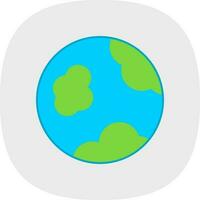 pianeta terra vettore icona design