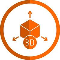 3d modello vettore icona design