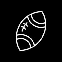Rugby palla vettore icona design