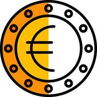 Euro vettore icona design