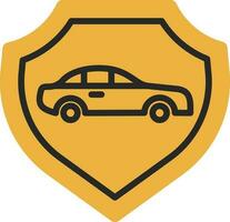 auto assicurazione vettore icona design