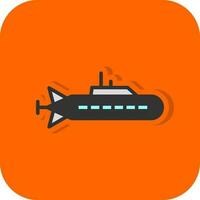 sottomarino vettore icona design