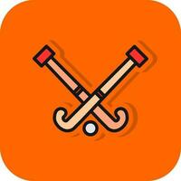 ghiaccio hockey vettore icona design