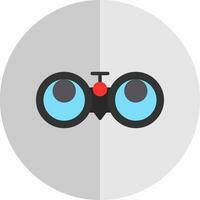 binoculare vettore icona design