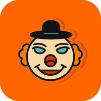 clown vettore icona design