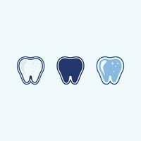 logo dentale design template.creative logo dentista. logo vettoriale della clinica dentale.