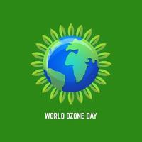 vettore della giornata mondiale dell'ozono
