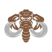 mammut logo icona design vettore