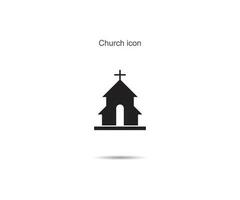 Chiesa icona, vettore illustrazione