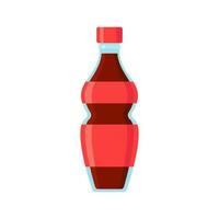 bevande bottiglie, bibita, Limone o arancia e acqua. merenda vettore illustrazione.