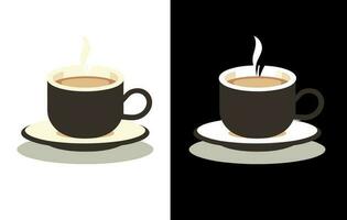 caffè tazza vettore logo disegno, premio caffè negozio logo. bar boccale icona,