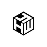hwy lettera logo design nel illustrazione. vettore logo, calligrafia disegni per logo, manifesto, invito, eccetera.