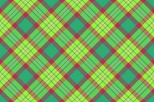 dai un'occhiata tessile tartan di senza soluzione di continuità modello struttura con un' vettore plaid tessuto sfondo.