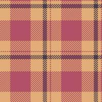 senza soluzione di continuità tartan sfondo di dai un'occhiata tessuto struttura con un' modello tessile plaid vettore. vettore