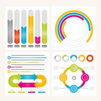 elementi di infografica vettoriale e illustrazione