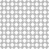 nero e bianca senza soluzione di continuità modello struttura. in scala di grigi ornamentale grafico design. vettore