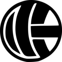 nero logo icona vettore