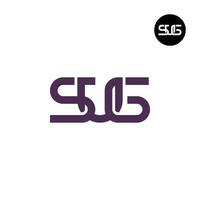 lettera sug monogramma logo design vettore