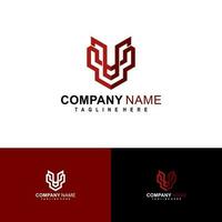 unico e moderno vy monogramma logo design vettore