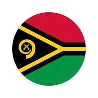 illustrazione semplice della bandiera di vanuatu per il giorno dell'indipendenza o l'elezione vettore