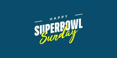 contento superbowl domenica, super ciotola vettore