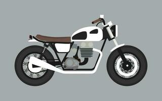 silhouette motociclo classico Vintage ▾ motociclo sport professionista vettore