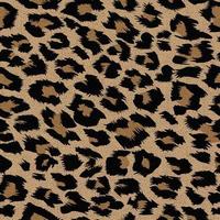 modello moderno senza cuciture di pelle di leopardo vettore