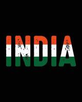 India indipendenza giorno, 15 agosto. vettore tipografico emblemi, logo o distintivi. utilizzabile per indipendenza giorno di India saluto carte, 15 agosto magliette, manifesti e India indipendenza giorno banner
