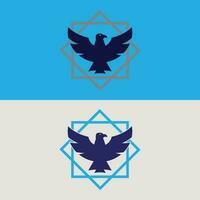 creativo uccello logo vettore design