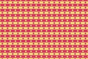 rosa e giallo punto cerchio e linea strisce modello sfondo vettore arte. pixel struttura cerchi sfondo design.