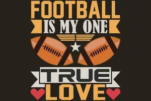 calcio è mio uno vero amore vettore