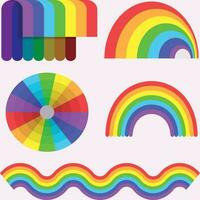 colorato arcobaleno orgoglio mese vettore sfondo. umano diritti diversità concetto. lgbt individualità arte evento bandiera design. vettore illustrazione.