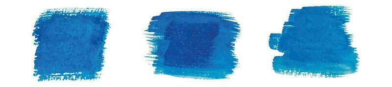 blu acquerello macchia. acquerello sfondo. blu acquerello spazzola. vettore design