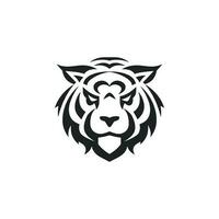 tigre logo emblema modello portafortuna simbolo per attività commerciale o camicia design. vettore