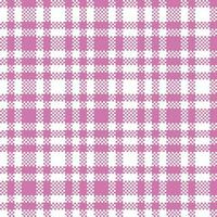 plaid modello senza soluzione di continuità. scacchiera modello flanella camicia tartan modelli. di moda piastrelle per sfondi. vettore