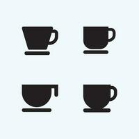 modello di logo della tazza di caffè vettore