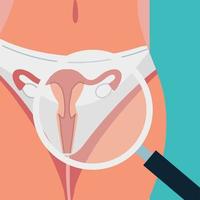 analisi ginecologica utero vettore