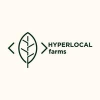 agricoltura iperlocale azienda agricola vettore logo modello. Questo design uso Posizione o carta geografica simbolo. adatto per natura o ambiente.
