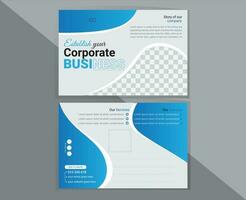 vettore inviare carta design disposizione per aziendale attività commerciale e marketing agenzia, inviare carta design con astratto forma