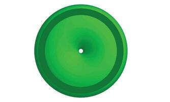 3d cerchio vettore illustrazione, con pendenza colori per un' logo