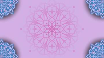 astratto colorato decorativo mandala backround vettore