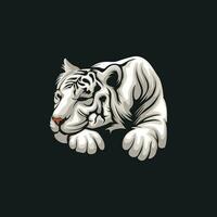 vettore tigre design ilustration