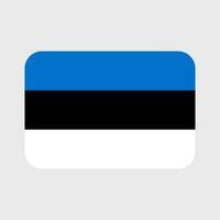 Estonia bandiera vettore icone impostato di illustrazioni