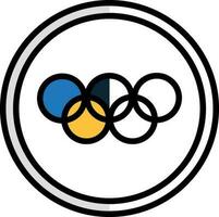 olimpico Giochi vettore icona design