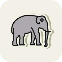 elefante vettore icona design