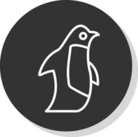 pinguino vettore icona design