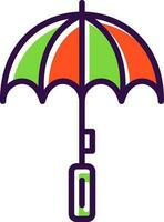 ombrello vettore icona design